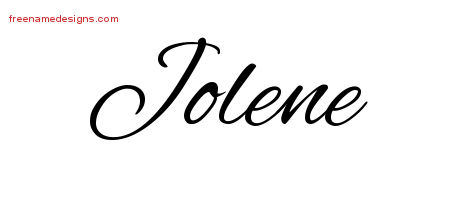 Cursive Name Tattoo Designs Jolene Download Free
