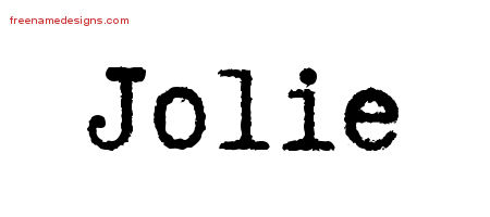 Typewriter Name Tattoo Designs Jolie Free Download