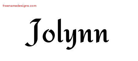Calligraphic Stylish Name Tattoo Designs Jolynn Download Free
