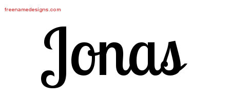 Handwritten Name Tattoo Designs Jonas Free Printout