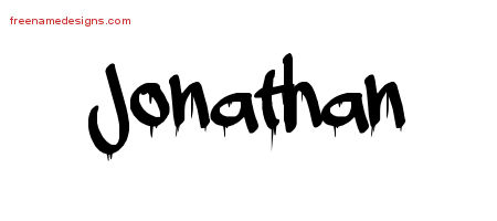 Graffiti Name Tattoo Designs Jonathan Free