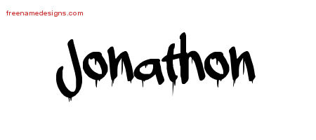 Graffiti Name Tattoo Designs Jonathon Free