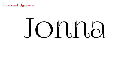 Vintage Name Tattoo Designs Jonna Free Download