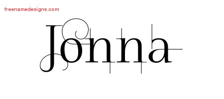 Decorated Name Tattoo Designs Jonna Free Decorated Name Tattoo Designs Jonna Free