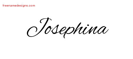 Cursive Name Tattoo Designs Josephina Download Free