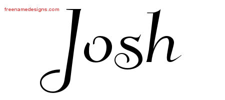 Elegant Name Tattoo Designs Josh Download Free
