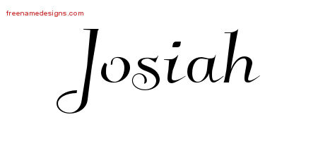 Elegant Name Tattoo Designs Josiah Download Free