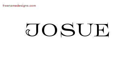 Flourishes Name Tattoo Designs Josue Graphic Download Flourishes Name Tattoo Designs Josue Graphic Download