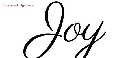Classic Name Tattoo Designs Joy Graphic Download