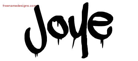 Graffiti Name Tattoo Designs Joye Free Lettering