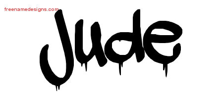 Graffiti Name Tattoo Designs Jude Free