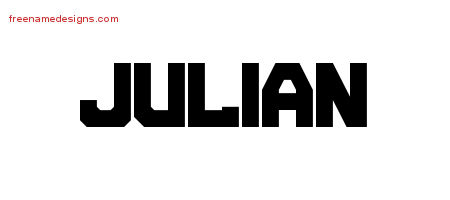 Titling Name Tattoo Designs Julian Free Download