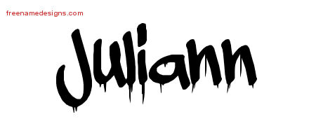 Graffiti Name Tattoo Designs Juliann Free Lettering