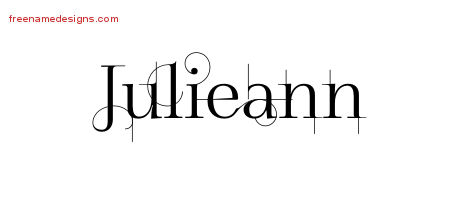 Decorated Name Tattoo Designs Julieann Free