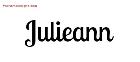 Handwritten Name Tattoo Designs Julieann Free Download