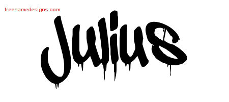 Graffiti Name Tattoo Designs Julius Free
