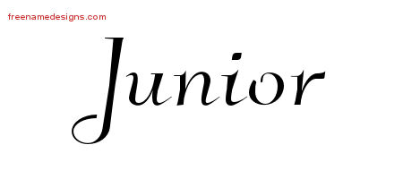 Elegant Name Tattoo Designs Junior Download Free