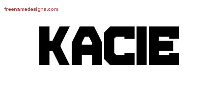 Titling Name Tattoo Designs Kacie Free Printout