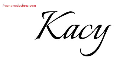 Calligraphic Name Tattoo Designs Kacy Download Free