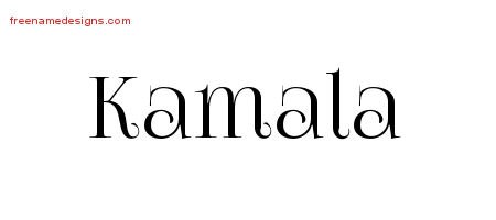 Vintage Name Tattoo Designs Kamala Free Download