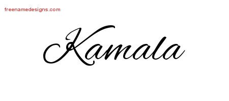 Cursive Name Tattoo Designs Kamala Download Free