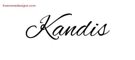 Cursive Name Tattoo Designs Kandis Download Free