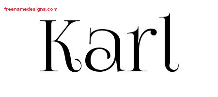 Vintage Name Tattoo Designs Karl Free Download