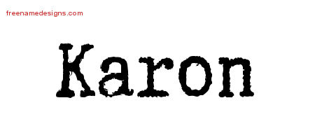 Typewriter Name Tattoo Designs Karon Free Download