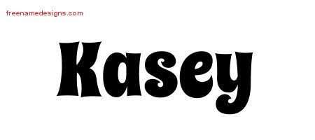 Groovy Name Tattoo Designs Kasey Free