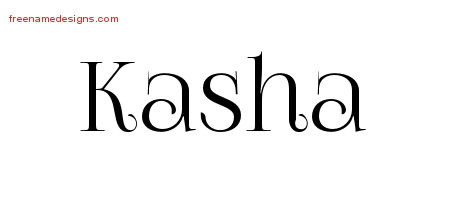 Vintage Name Tattoo Designs Kasha Free Download