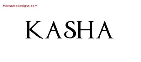 Regal Victorian Name Tattoo Designs Kasha Graphic Download