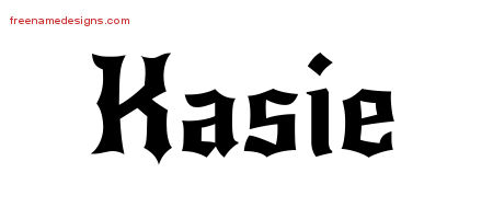 Gothic Name Tattoo Designs Kasie Free Graphic