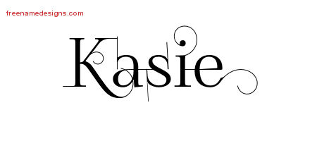 Decorated Name Tattoo Designs Kasie Free
