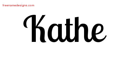 Handwritten Name Tattoo Designs Kathe Free Download