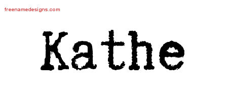 Typewriter Name Tattoo Designs Kathe Free Download