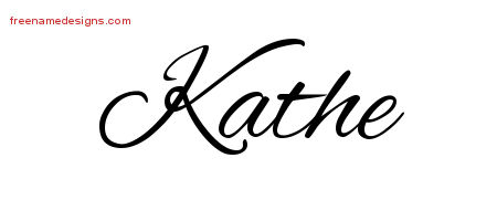 Cursive Name Tattoo Designs Kathe Download Free