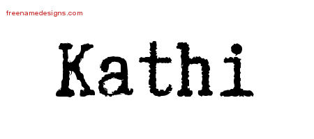 Typewriter Name Tattoo Designs Kathi Free Download