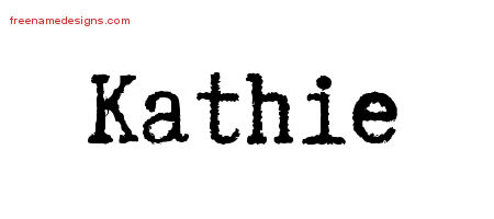 Typewriter Name Tattoo Designs Kathie Free Download