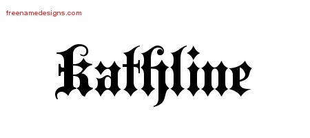 Old English Name Tattoo Designs Kathline Free