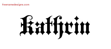 Old English Name Tattoo Designs Kathrin Free