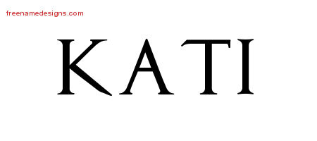 Regal Victorian Name Tattoo Designs Kati Graphic Download