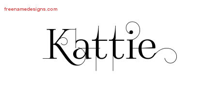 Decorated Name Tattoo Designs Kattie Free