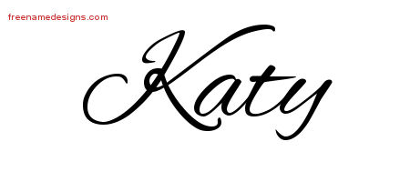 Cursive Name Tattoo Designs Katy Download Free