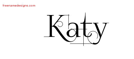 Decorated Name Tattoo Designs Katy Free