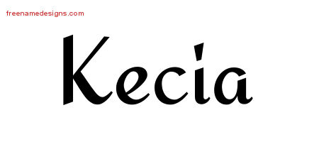 Calligraphic Stylish Name Tattoo Designs Kecia Download Free Calligraphic Stylish Name Tattoo Designs Kecia Download Free