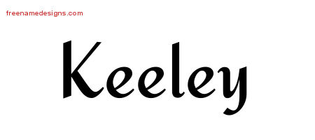 Calligraphic Stylish Name Tattoo Designs Keeley Download Free