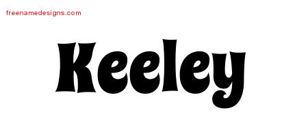 Groovy Name Tattoo Designs Keeley Free Lettering