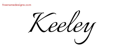 Calligraphic Name Tattoo Designs Keeley Download Free