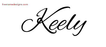 Cursive Name Tattoo Designs Keely Download Free
