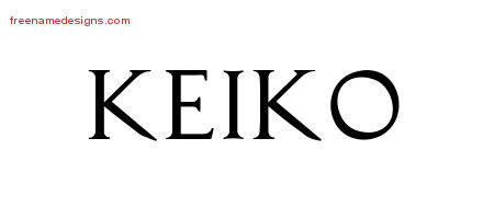 Regal Victorian Name Tattoo Designs Keiko Graphic Download